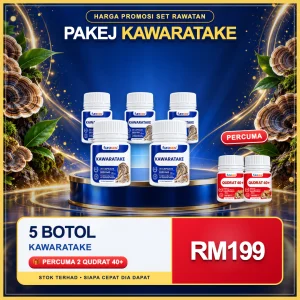 Set 5 Botol + Free 2 Qudrat 40+