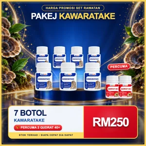 Set 7 Botol + Free 2 Qudrat 40+